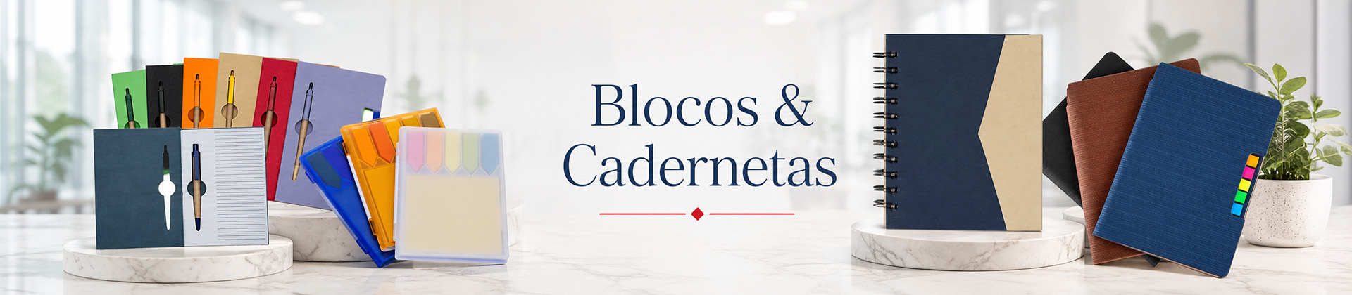 Blocos e Cadernetas